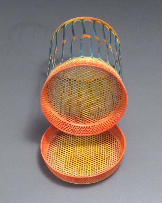 "Diatom III", maple, 6"H x 4.5"D