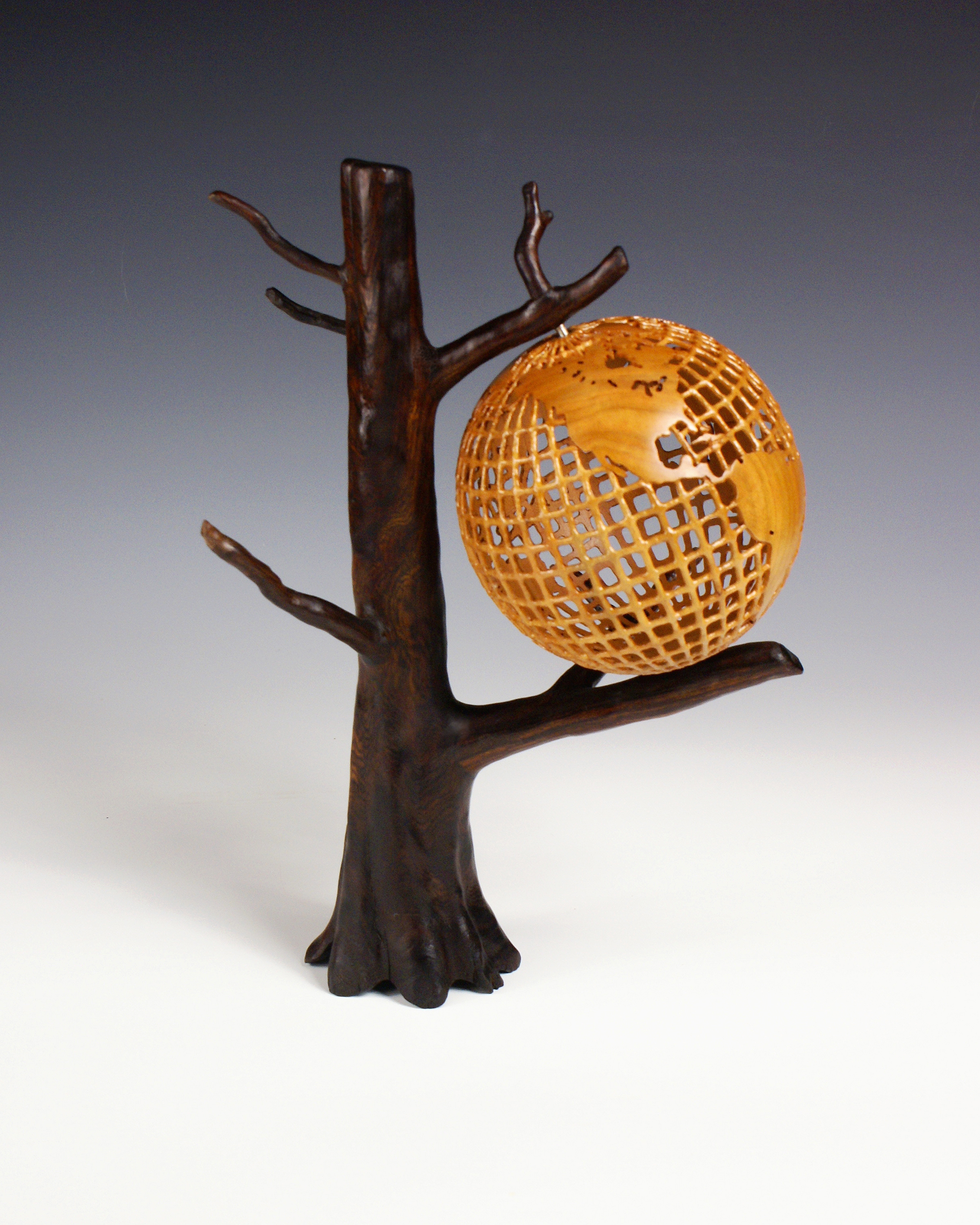Diatomaceous Earth, Desert Ironwood, Cherry, 12"H x 6"D x 9"W
