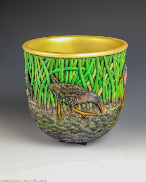 Summer Marsh.  A piece completed for the invitation show 