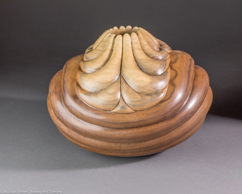 Spontaneity.  Walnut.  9.5