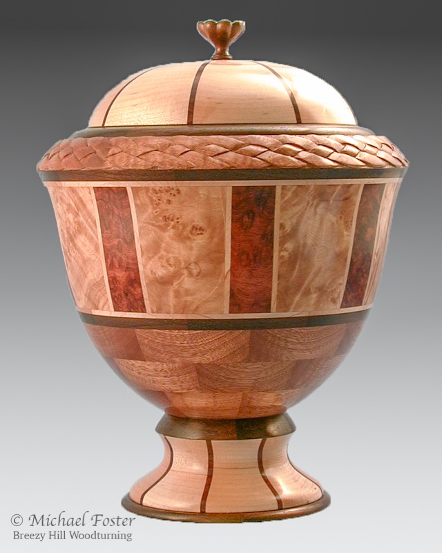 Golden Urn-   Created as a gift for my parents 50th Anniversary----SOLD