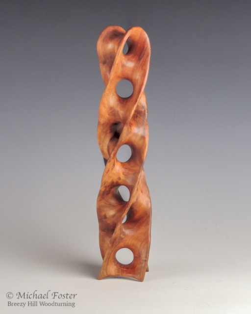 Scherk Tower III-   An 11 story Scherk tower with 270 degrees of twist-----SOLD