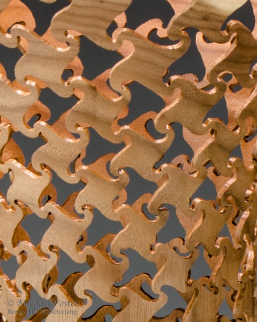 Tesselcat-   Detail of the tesselation----SOLD